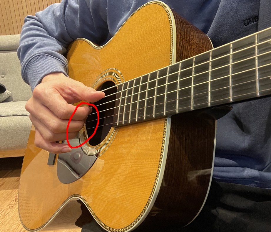 퍼커시브 주법 바른자세 이미지