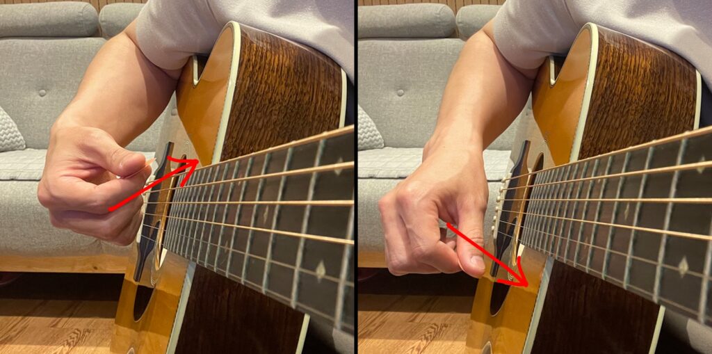 바른 스트로크 자세 이미지